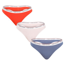 3PACK dames string Tommy Hilfiger veelkleurig (UW0UW04894 0V7)