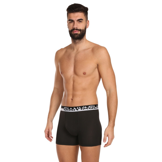 10PACK herenboxershort Gianvaglia zwart (GVG-5012)