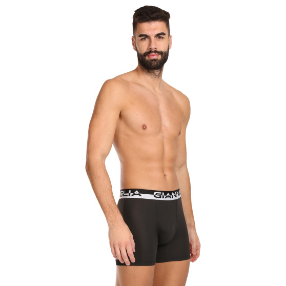 10PACK herenboxershort Gianvaglia zwart (GVG-5012)