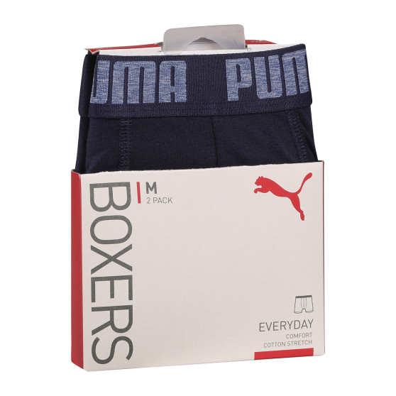 2PACK herenboxershort Puma blauw (521015001 321)