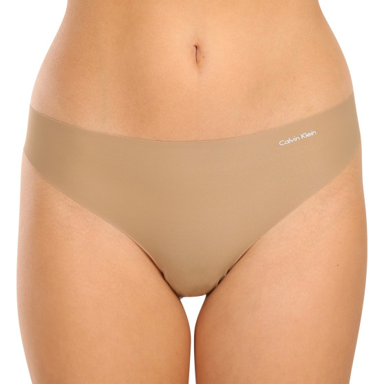 5PACK dames string Calvin Klein naadloos multicolour (QD5147E-HW1)