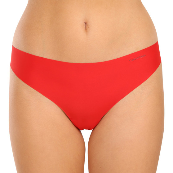 5PACK dames string Calvin Klein naadloos multicolour (QD5147E-HW1)