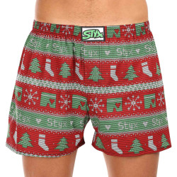 Herenboxershort Styx art classic rubber oversized christmas knit (E1658)