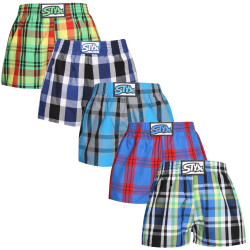 5PACK kindershort Styx classic elastisch meerkleurig (5J1167890)