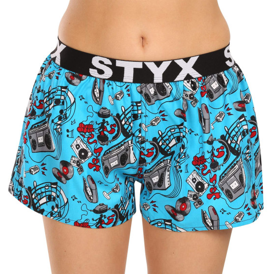 3PACK Damesboxershorts Styx art sport rubber veelkleurig (3T15782)