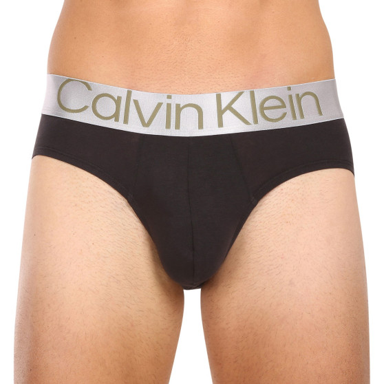 3PACK herenslip Calvin Klein zwart (NB3129A-GIW)