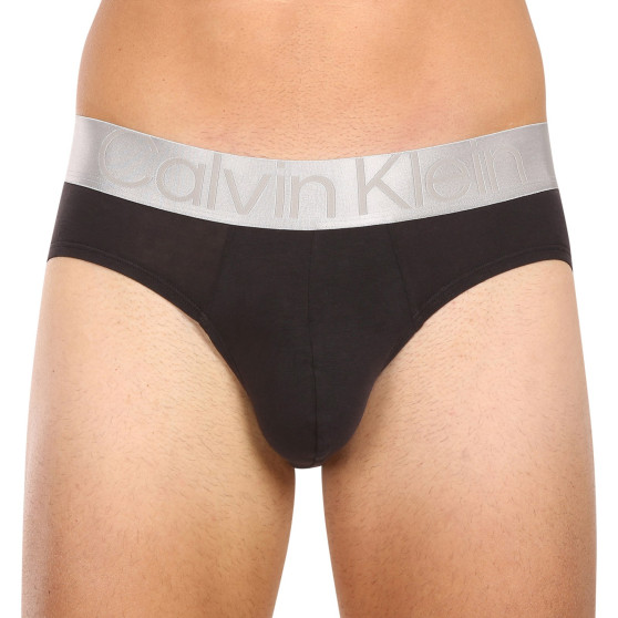 3PACK herenslip Calvin Klein zwart (NB3129A-GIW)