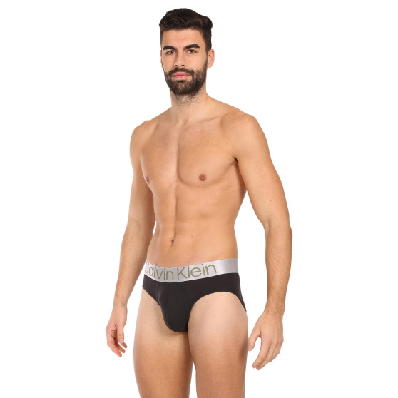 3PACK herenslip Calvin Klein zwart (NB3129A-GIW)