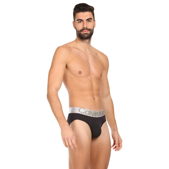 3PACK herenslip Calvin Klein zwart (NB3129A-GIW)