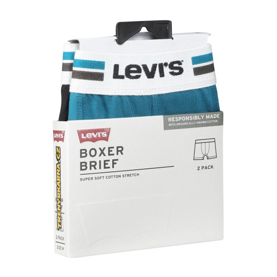 2PACK herenboxershort Levis veelkleurig (701222843 010)