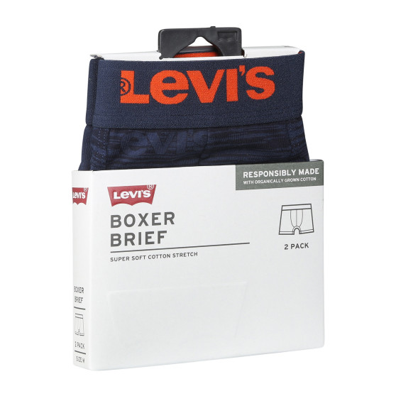 2PACK herenboxershort Levis veelkleurig (701224650 001)