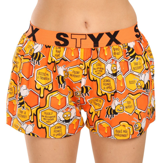 5PACK Damesboxershorts Styx art sport rubber veelkleurig (5T1367834)