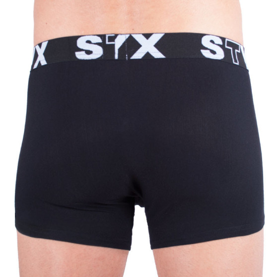 3PACK herenboxershort Styx sport elastisch oversized zwart (3R960)