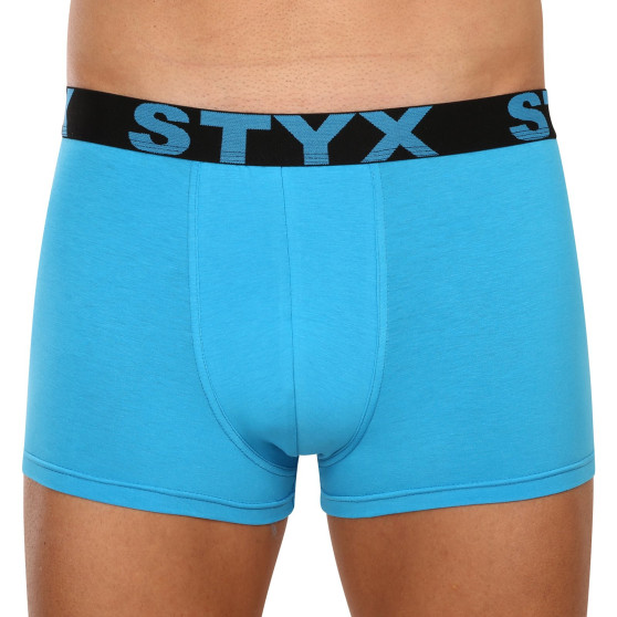 3PACK herenboxershort Styx sport elastisch lichtblauw (3G1169)