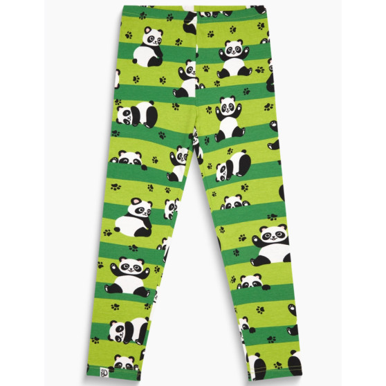 Vrolijke kinderleggings Dedoles Panda's en riemen (D-K-AW-LG-C-C-249)