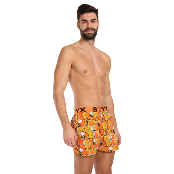 Herenboxershort Styx kunst sport rubber bijen (B1654)