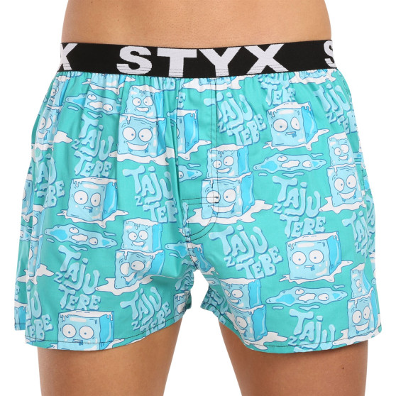 Herenboxershort Styx kunst sport rubber ijsblokjes (B1657)