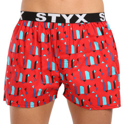 Herenboxershort Styx kunst sport rubber patronen (B1659)