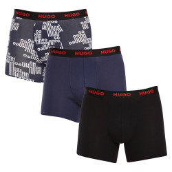 3PACK herenboxershort HUGO veelkleurig (50510192 405)