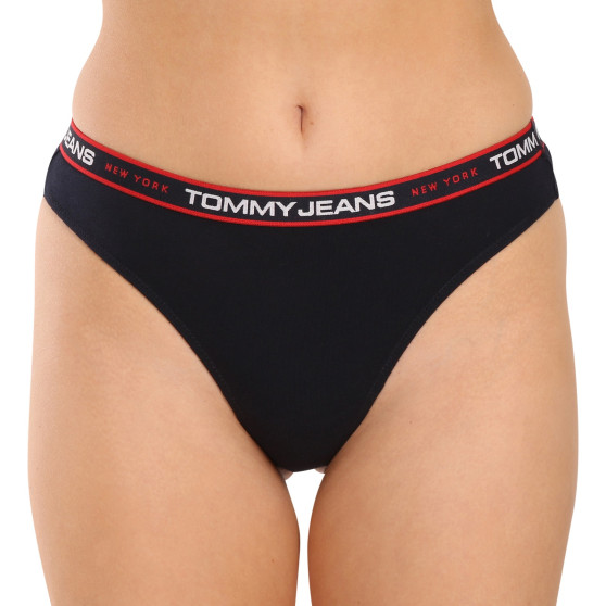 3PACK dames string Tommy Hilfiger veelkleurig (UW0UW04709 0VA)