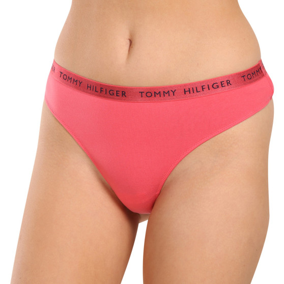 3PACK dames string Tommy Hilfiger veelkleurig (UW0UW04889 0V5)