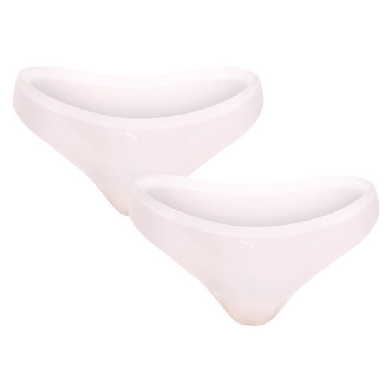 2PACK dames string Puma wit (100001010 002)