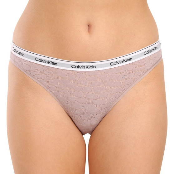 3PACK dames Braziliaanse slip Calvin Klein veelkleurig (QD5068E-GP8)