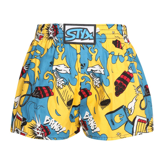 Kindershort Styx art classic rubber explosie (J1750)