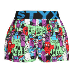 Kinderen korte broek Styx kunst sport rubber monsters (BJ1555)