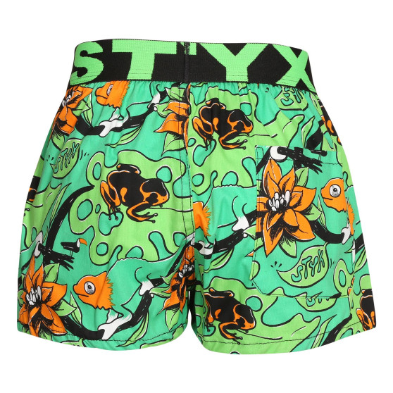 Kindershort Styx kunst rubber tropic (BJ1557)