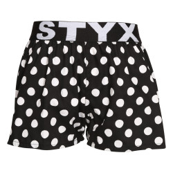 Kindershort Styx kunst sport rubber stippen (BJ1650)