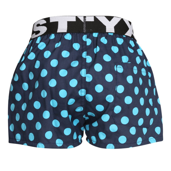 Kindershort Styx kunst sport rubber stippen (BJ1651)