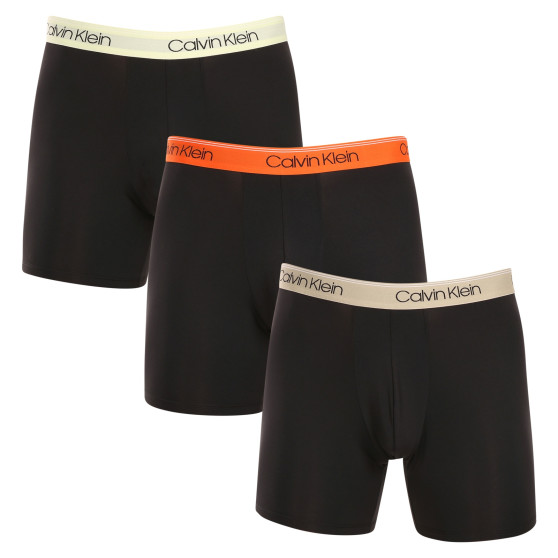 3PACK herenboxershort Calvin Klein zwart (NB2570A-GTK)