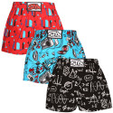 3PACK kindershort Styx art classic rubber veelkleurig (3J15829)