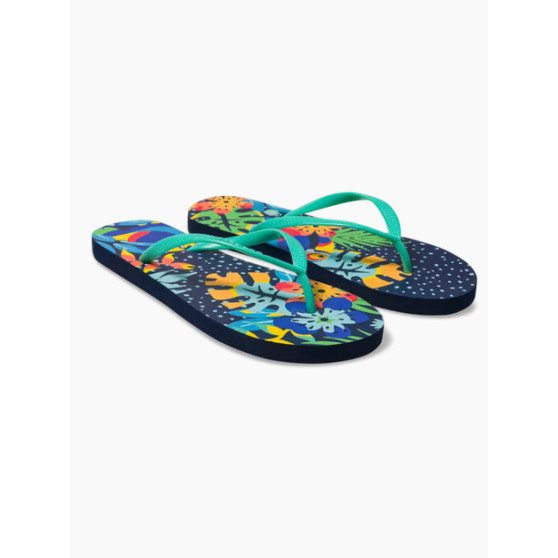 Vrolijke teenslippers Dedoles Tukan in de jungle (D-U-F-FF-C-PE-1587)