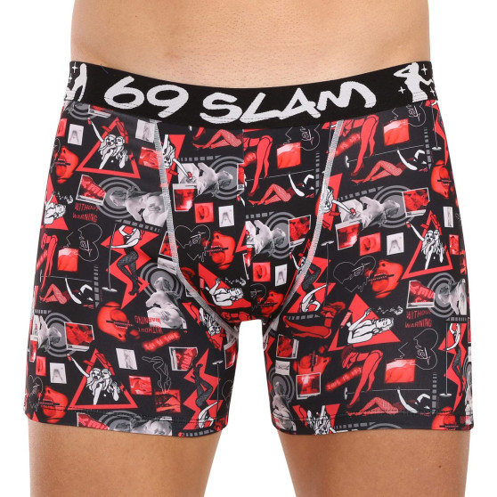 Herenboxershort 69SLAM fit night life (MCYNLF-PO)