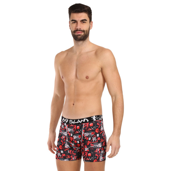 Herenboxershort 69SLAM fit night life (MCYNLF-PO)