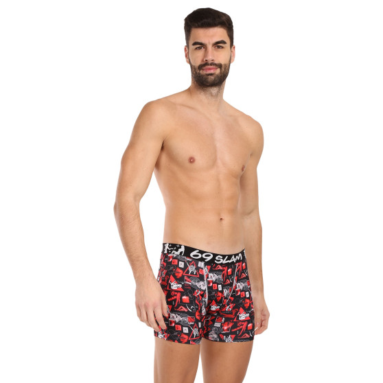 Herenboxershort 69SLAM fit night life (MCYNLF-PO)