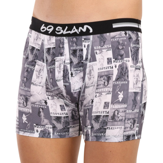 Herenboxershort 69SLAM fit playloud magazine (MCYPMG-PO)