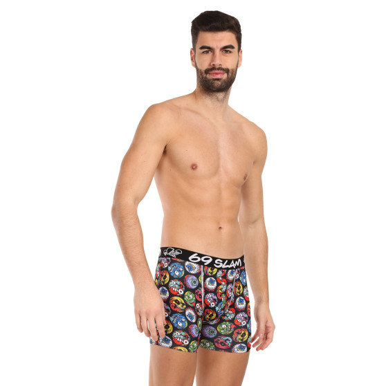 Herenboxershort 69SLAM fit monster ball dylan (MBYMNR-PO)