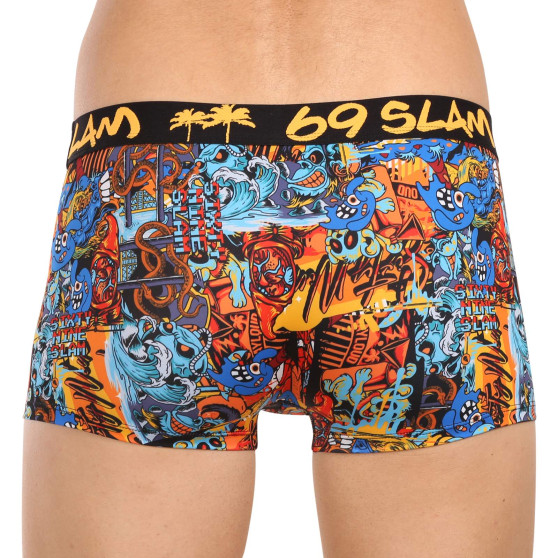 Herenboxershort 69SLAM hip Grafitty metselwerk (MSYGFT-PO)