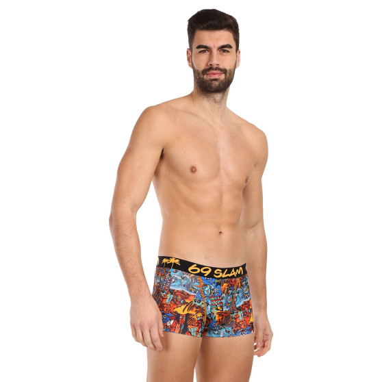 Herenboxershort 69SLAM hip Grafitty metselwerk (MSYGFT-PO)