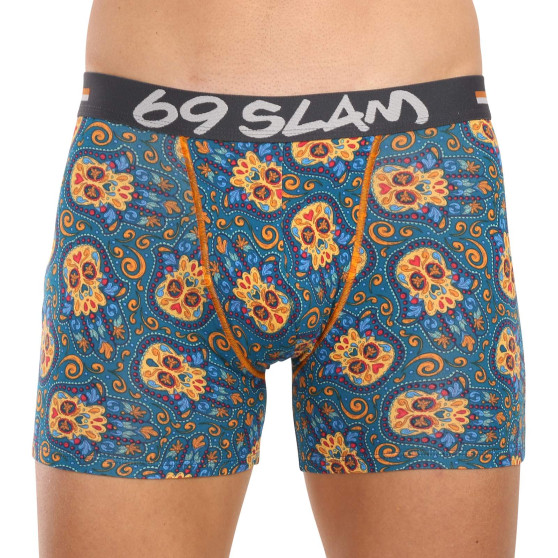 Herenboxershort 69SLAM fit bamboe hamsa hand gilbert (MPBHHD-BB)