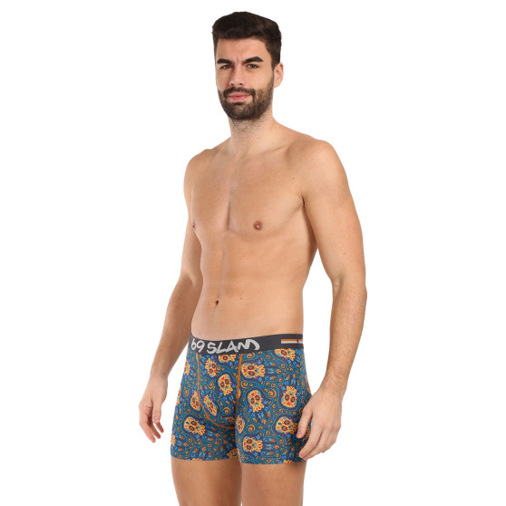 Herenboxershort 69SLAM fit bamboe hamsa hand gilbert (MPBHHD-BB)