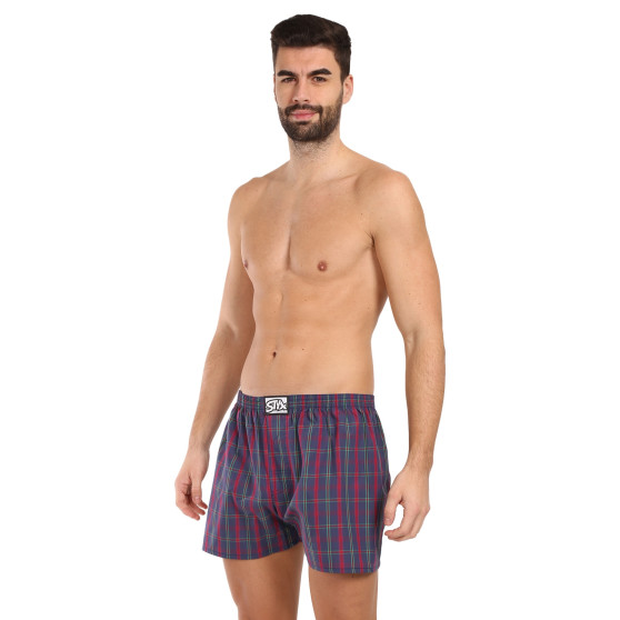 Herenboxershort Styx klassiek elastisch meerkleurig (A216)