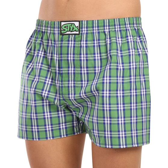 3PACK Herenboxershort Styx classic elastisch meerkleurig (3A20246)