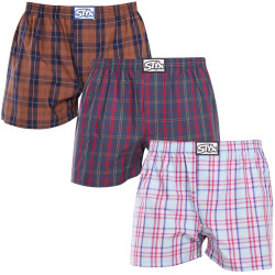 3PACK Herenboxershort Styx classic elastisch meerkleurig (3A20836)