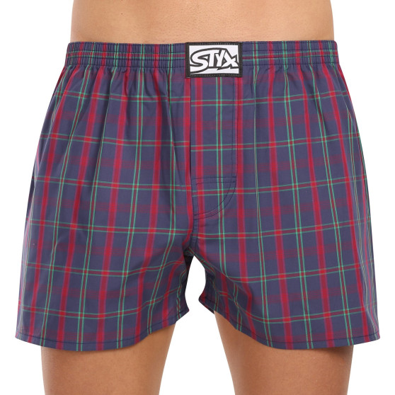 3PACK Herenboxershort Styx classic elastisch meerkleurig (3A20836)