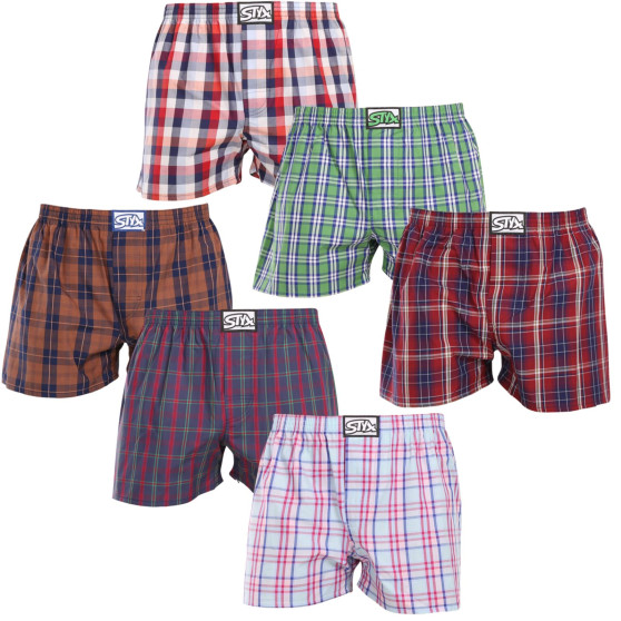 6PACK Herenboxershort Styx classic elastisch meerkleurig (6A20246836)