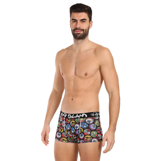 Herenboxershort 69SLAM hippe monsterbal metselaar (MSYMNR-PO)